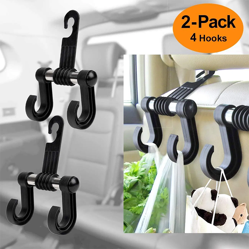 Auto Hangers Organizer. WANBAO 8 PCS Car Seat Hook